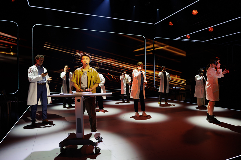 The cast of The Heart; photo by Rich Soublet II.