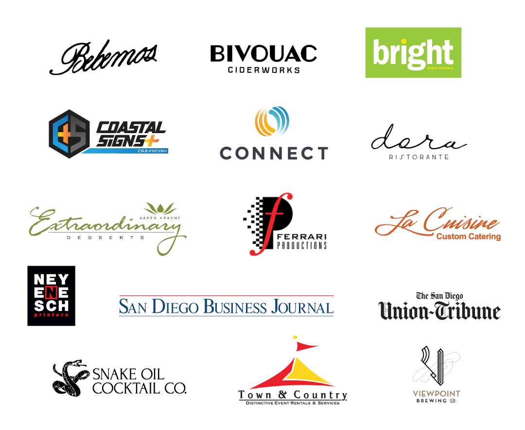 Innovation Night 2025 In-Kind and Media Sponsors logos